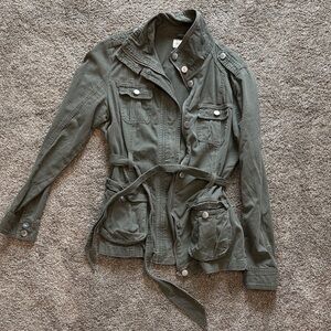 Forever 21 Khaki Utility Jacket